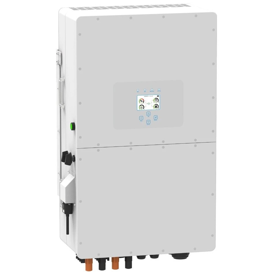 Високовольтний Гібридний інвертор Deye 50кВт 3фази WIFI SUN-50K-SG01HP3-EU-BM4 - 18415