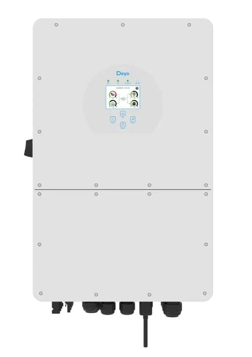 Високовольтний Гібридний інвертор Deye 25кВт 3фази WIFI SUN-25K-SG01HP3-EU - 18412